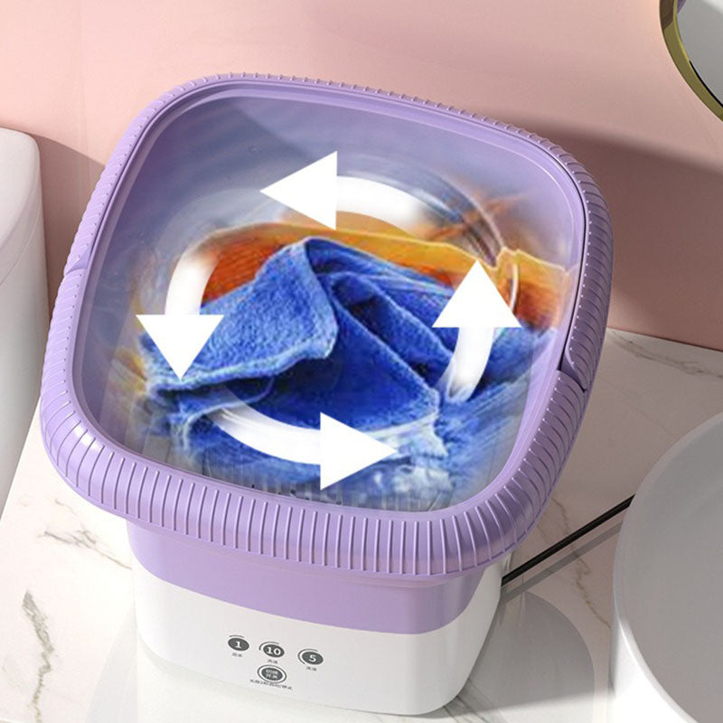 Compact and Foldable Washing Machine for a Smart Lifestyle Stornfield