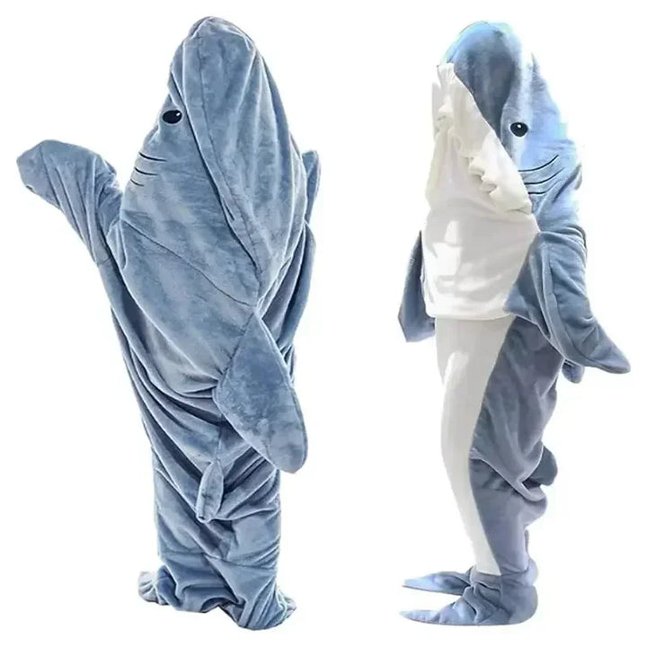 Snuggly Shark Cozy Hooded Onesie Stonrfieldanket | Stonrfield