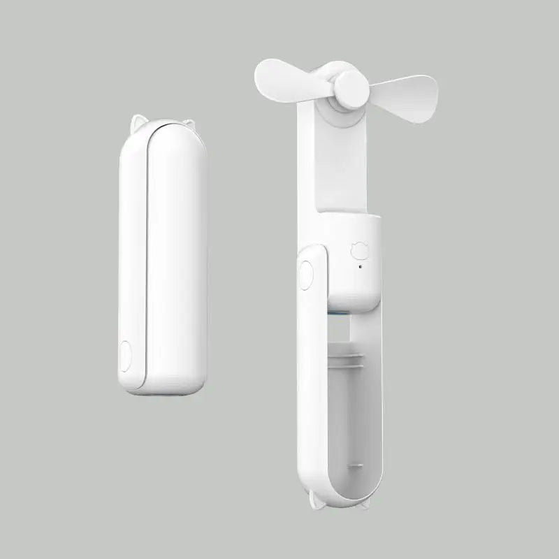 New Handheld Portable Mini Fan - Creative, Three-Speed Adjustable, Solid Color, USB Rechargeable Small Fan | Stornfield