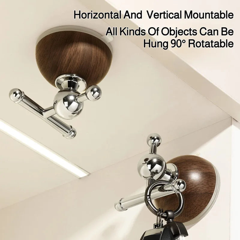 Punch-Free Quick Hang Wall Suction Cup Hook | Stornfield