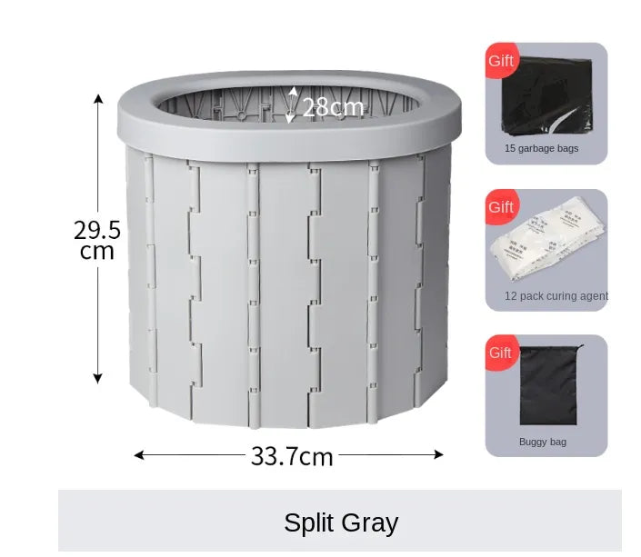 Comfy Travel Foldable Camping Toilet | Stornfield