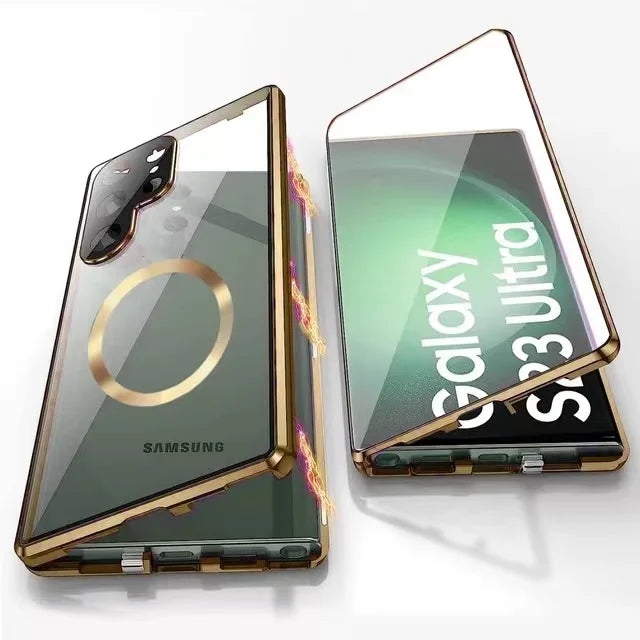 Stornfield | Metal Aluminum Alloy 360 Case with Safety Closure for Samsung Galaxy S24-S23 Series