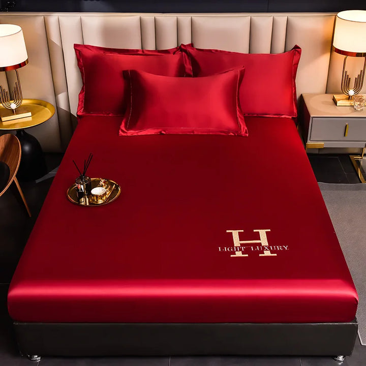 Stornfield | Solid Silk Bed Sheet