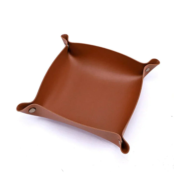 Stornfield | Boîte de rangement en cuir pour bac de collecte