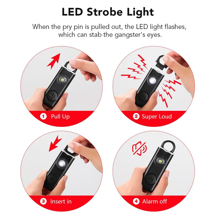 Emergency Self Defense Alarm Keychain | Stornfield