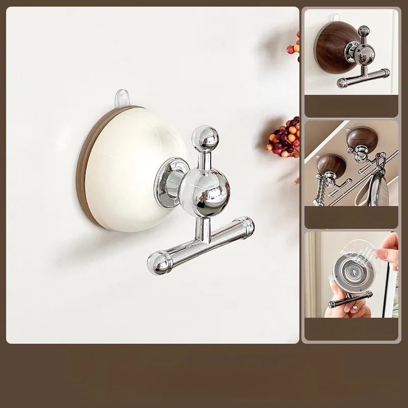 Punch-Free Quick Hang Wall Suction Cup Hook | Stornfield