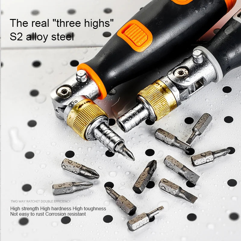 The versatile 180° ratcheting screwdriver | For any task | Stornfield