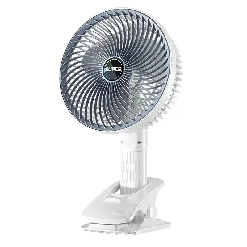 Clip-on Portable Compact USB Rechargeable Cooling Fan | Stornfield