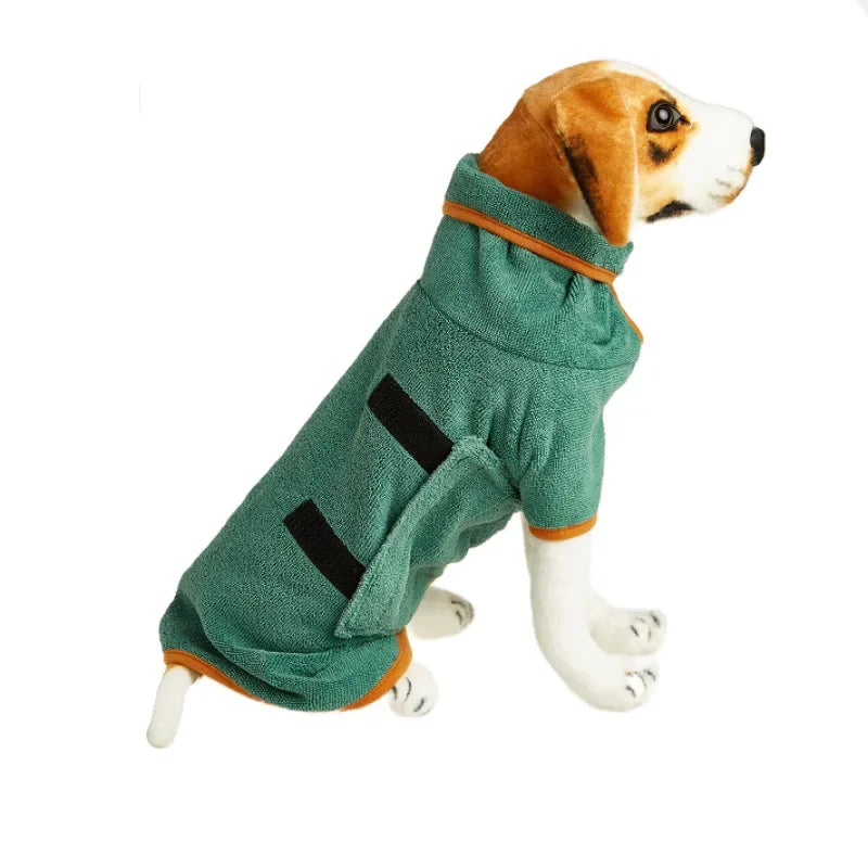 Pet bathrobe, highly absorbent and quick-drying Stornfield