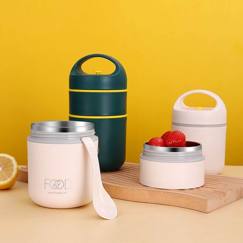 Stornfield | LunchBuddy Premium Lunch Box | Leakproof & Durable | Bento Box with Compartments | Ideal for Work & School