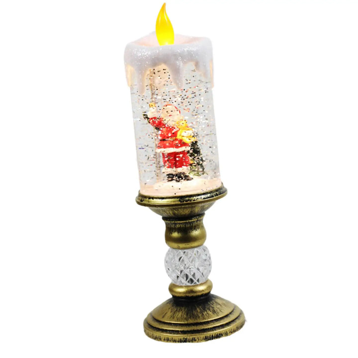 Crystal Echo Christmas Water Candle | Stornfield