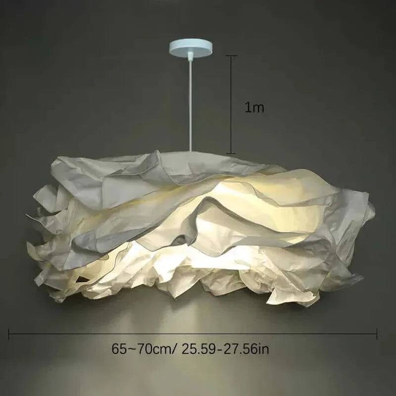 Stornfield | Paper lampshade like a cloud up to 70 cm wide