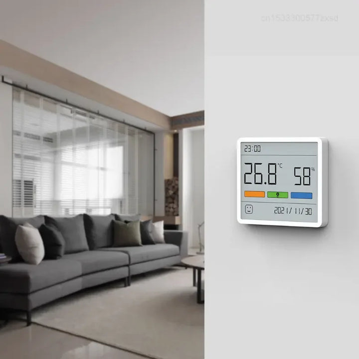 All-in-One Indoor Humidity Meter Clock Digital Thermometer | Stornfield
