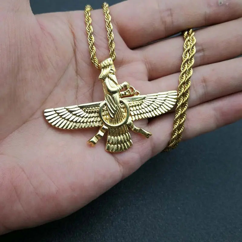 Stornfield | Zoroastrian Faravahar / Ahura Mazda Necklace Pendants