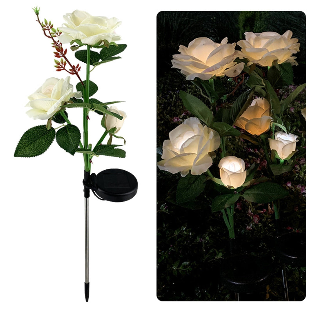 LED Solar Rose Decorative Light | Stornfield