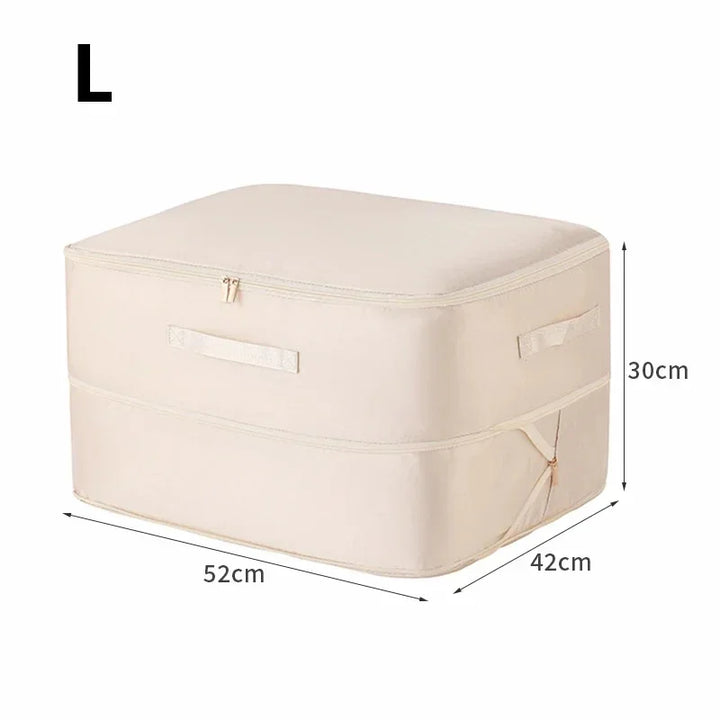 Storage bag for bedding with 40% space savings | Stornfield
