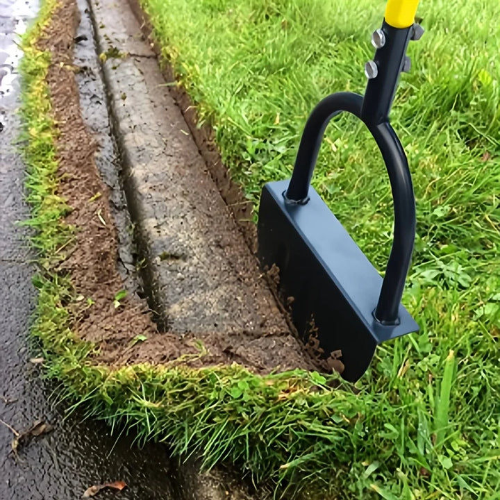 Stornfield | EdgeMaster Lawn Edger | Half-Moon Design with Wavy Edge | Manual Tool for Clean Lawn Edges & Beds