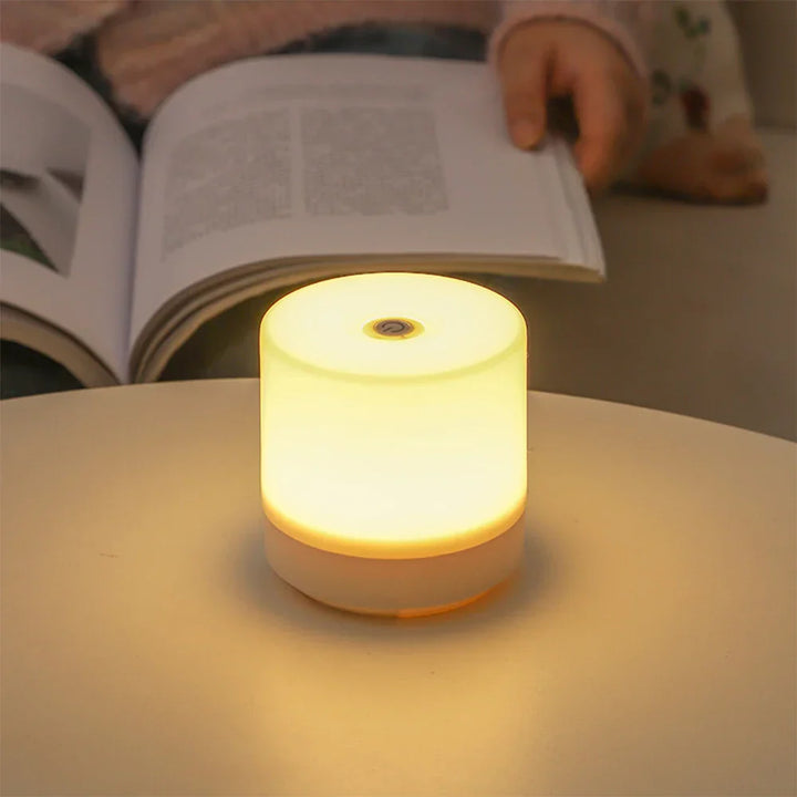 Stornfield | Creative USB Bedside Lamp - Touch Dimmable LED Night Light for Bedroom and Student Dormitory
