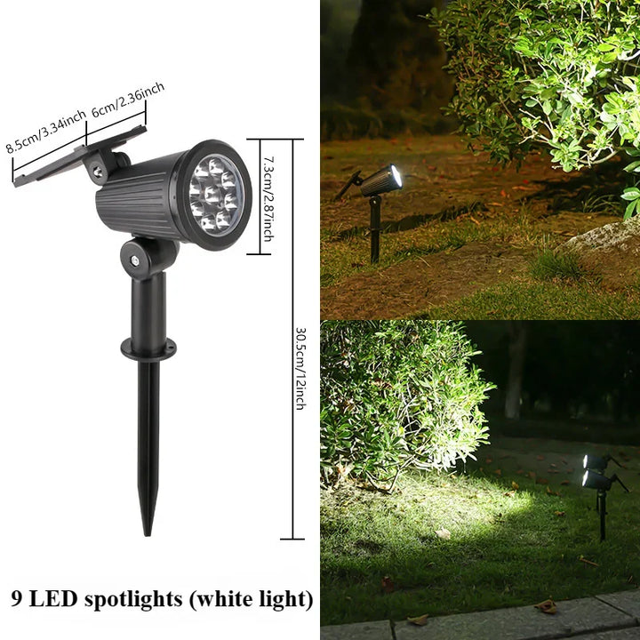 Solar LED Garden Spotlight Outdoor | Stornfield
