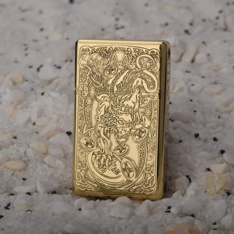 Timeless Heavy-Duty Flip-Open Flame Lighter | Stornfield