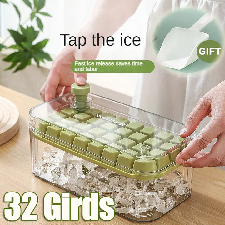 32-Grid Silicone Ice Cube Tray