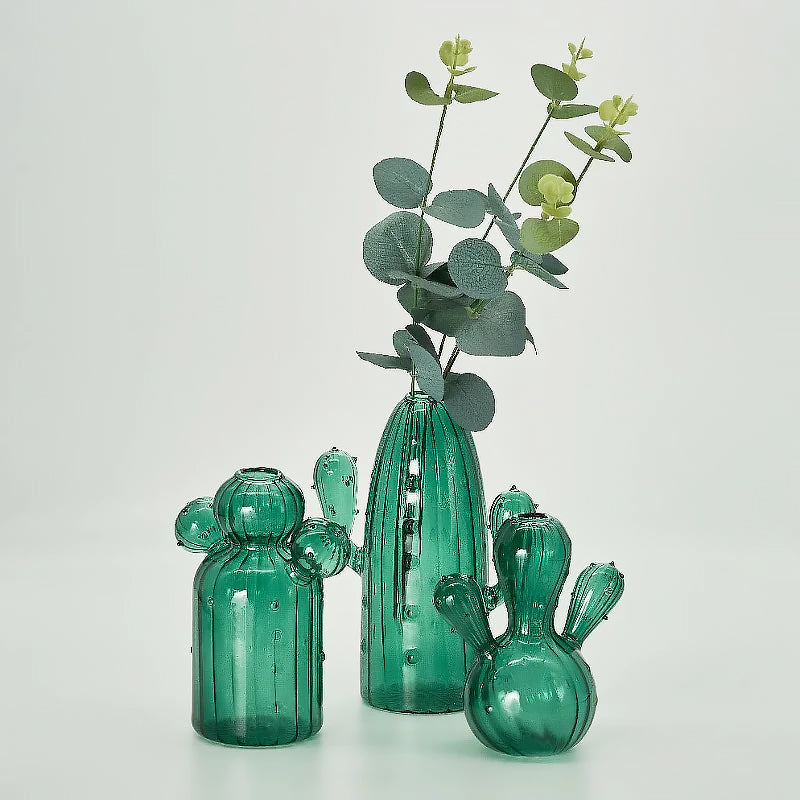 Cactus Glass Vase | Stornfield