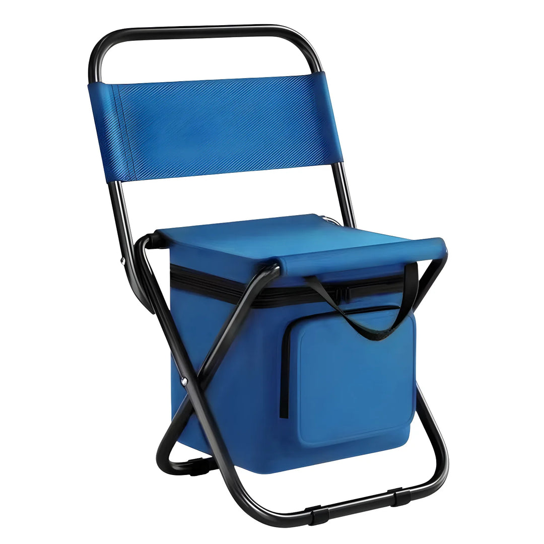 Built-in Cooling Bag Portable Folding Outdoor Stool | Stornfield
