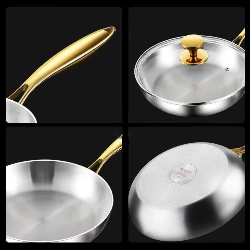 ChefSteel – Professional Stainless Steel Frying Pan for Gas & Induction Stornfield