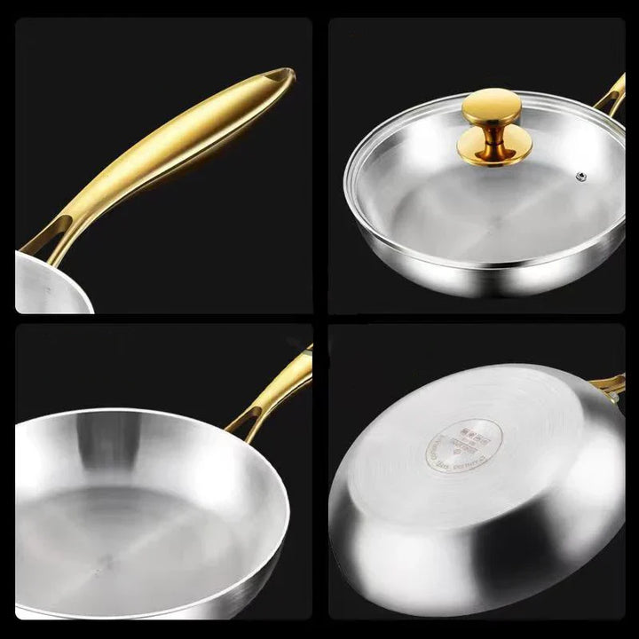 ChefSteel – Professional Stainless Steel Frying Pan for Gas & Induction Stornfield