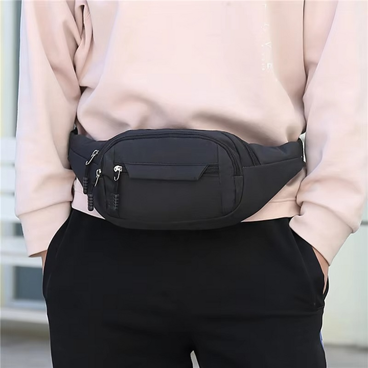 Stornfield | Unisex Waterproof Canvas Waist and Crossbody Bag for Outdoor Sports