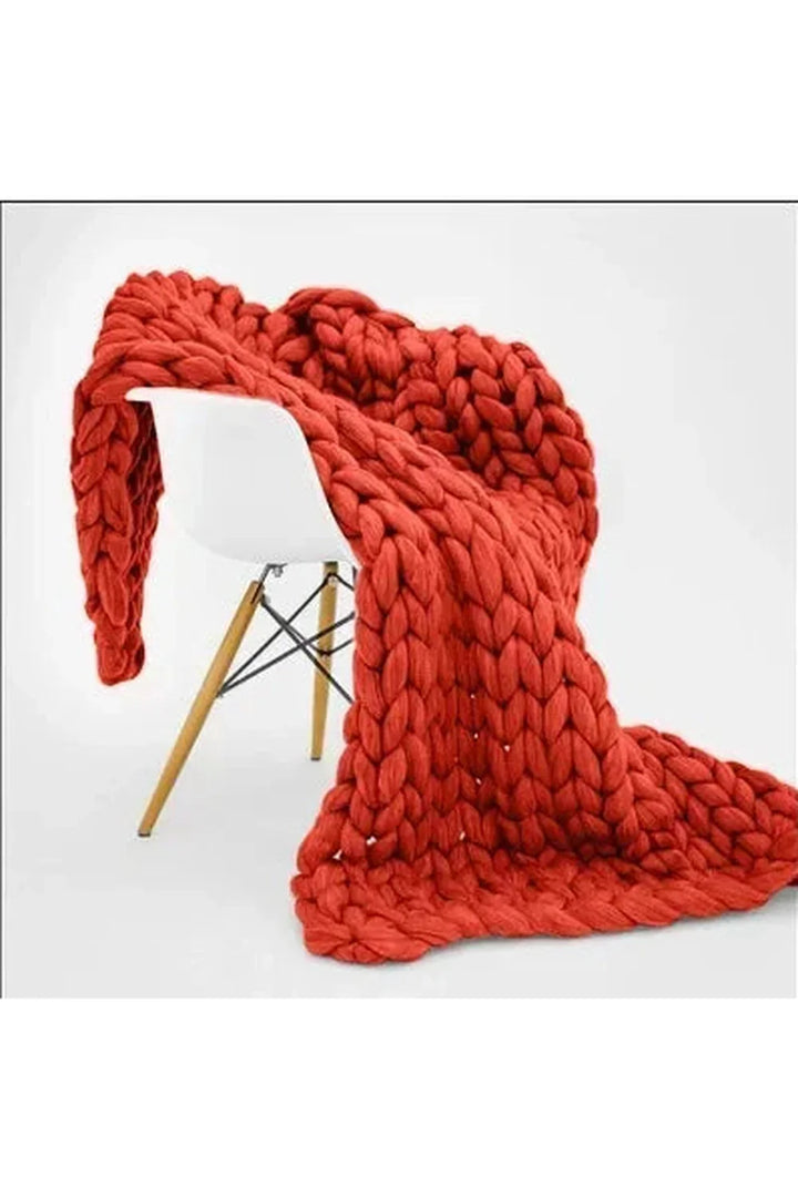Stornfield | Thick Knitted and Cozy Blanket