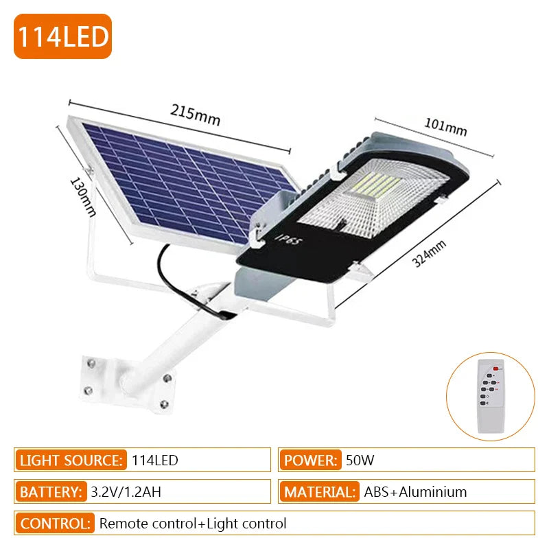 Heavy-Duty Outdoor Solar Security Waterproof Light | Stornfield