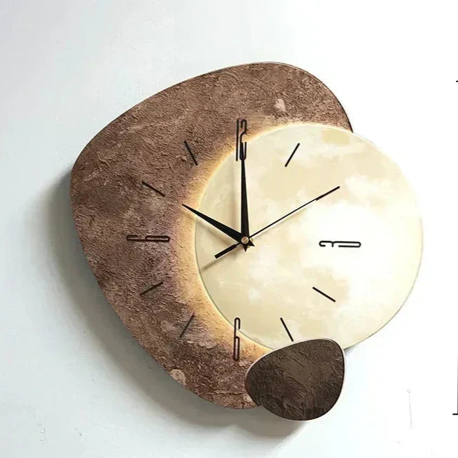 Stornfield | Horloges Murales Modernes pour Salon – Horloge Élégante et Esthétique avec Fonction Silencieuse
