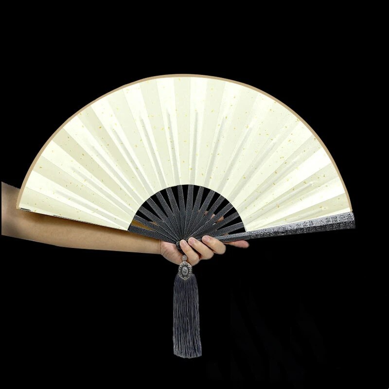 Tungsten Steel Alloy Self-Defense Folding Hand Fan | Stornfield
