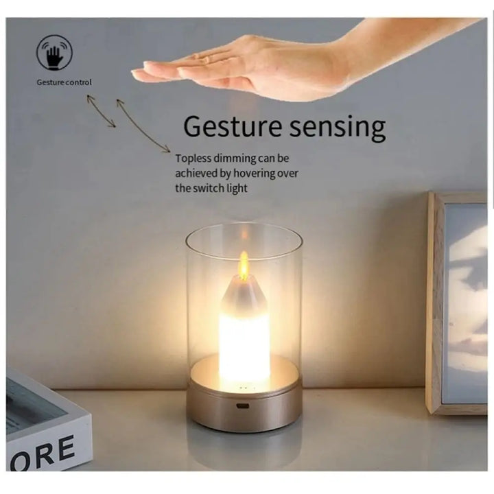 Smart Sensor Hover LED Flameless Candle Lamp | Stornfield
