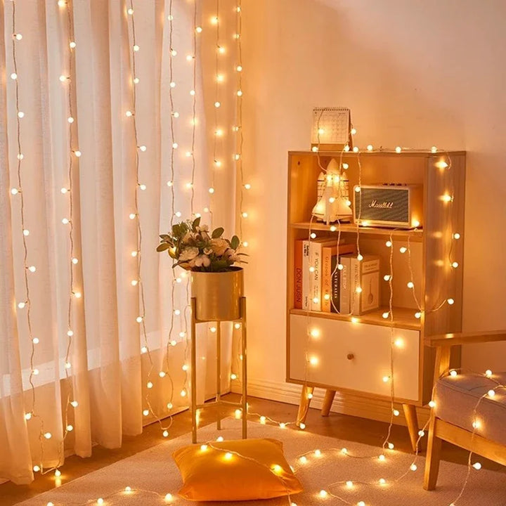 Stornfield | Starlight LED String Lights: Ideal for Indoor Decor, Outdoor Camping, and Tent Ambiance