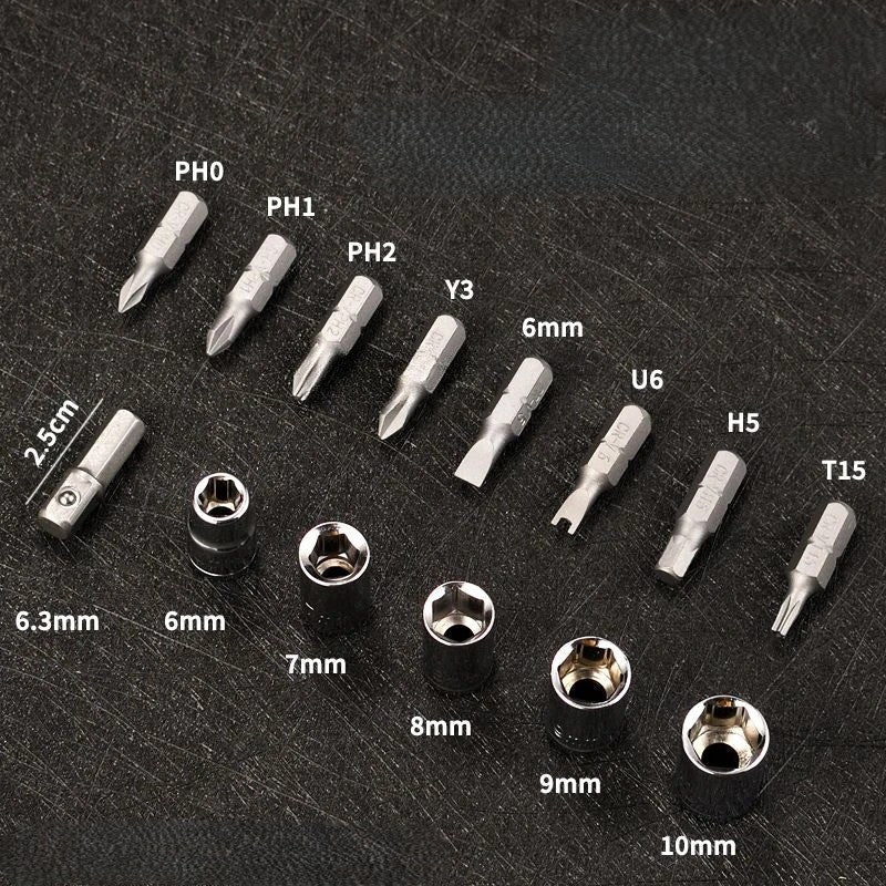 Modular Head Ratchet Screwdriver Tool Set | Stornfield