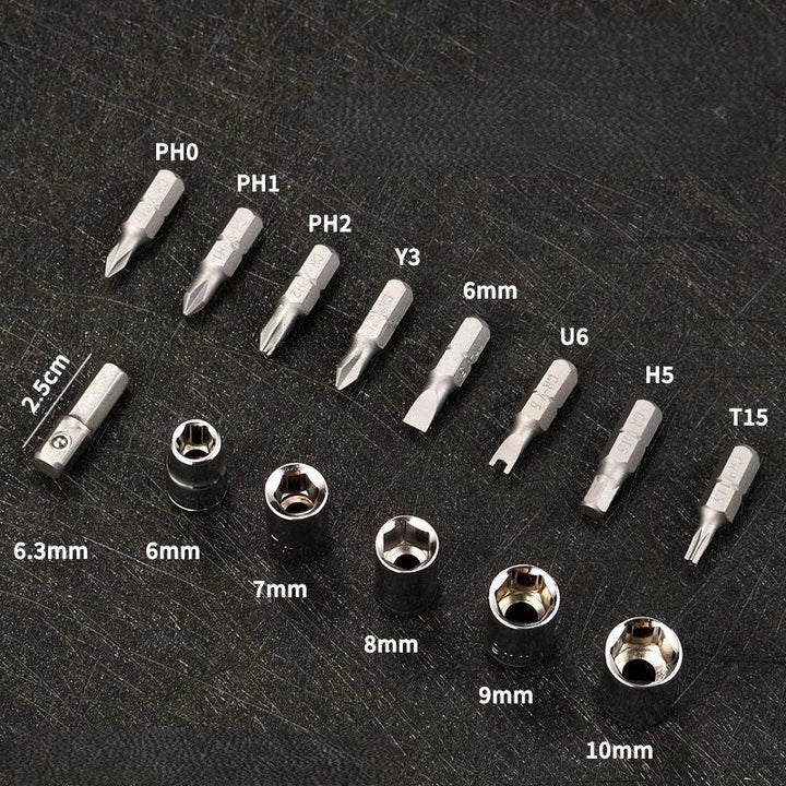 Modular Head Ratchet Screwdriver Tool Set | Stornfield