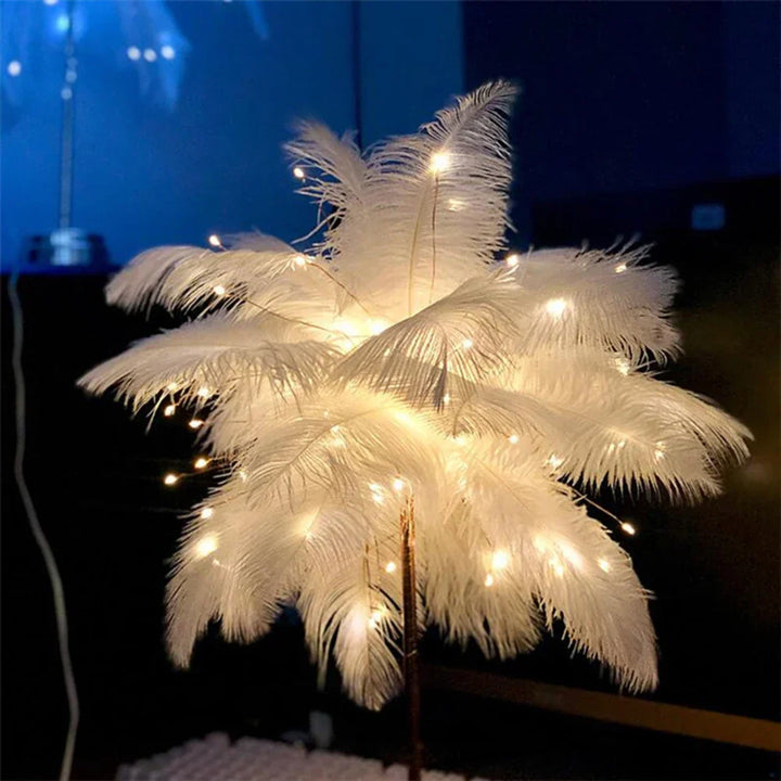 Stornfield | Spring LED Table Lamp USB Powered Night Lamp Remote Control Bedside Lamps