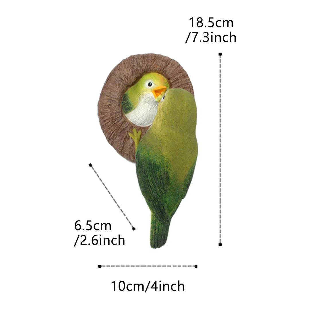 Lovebirds Tree Hug Wall Hanging Decor | Stornfield