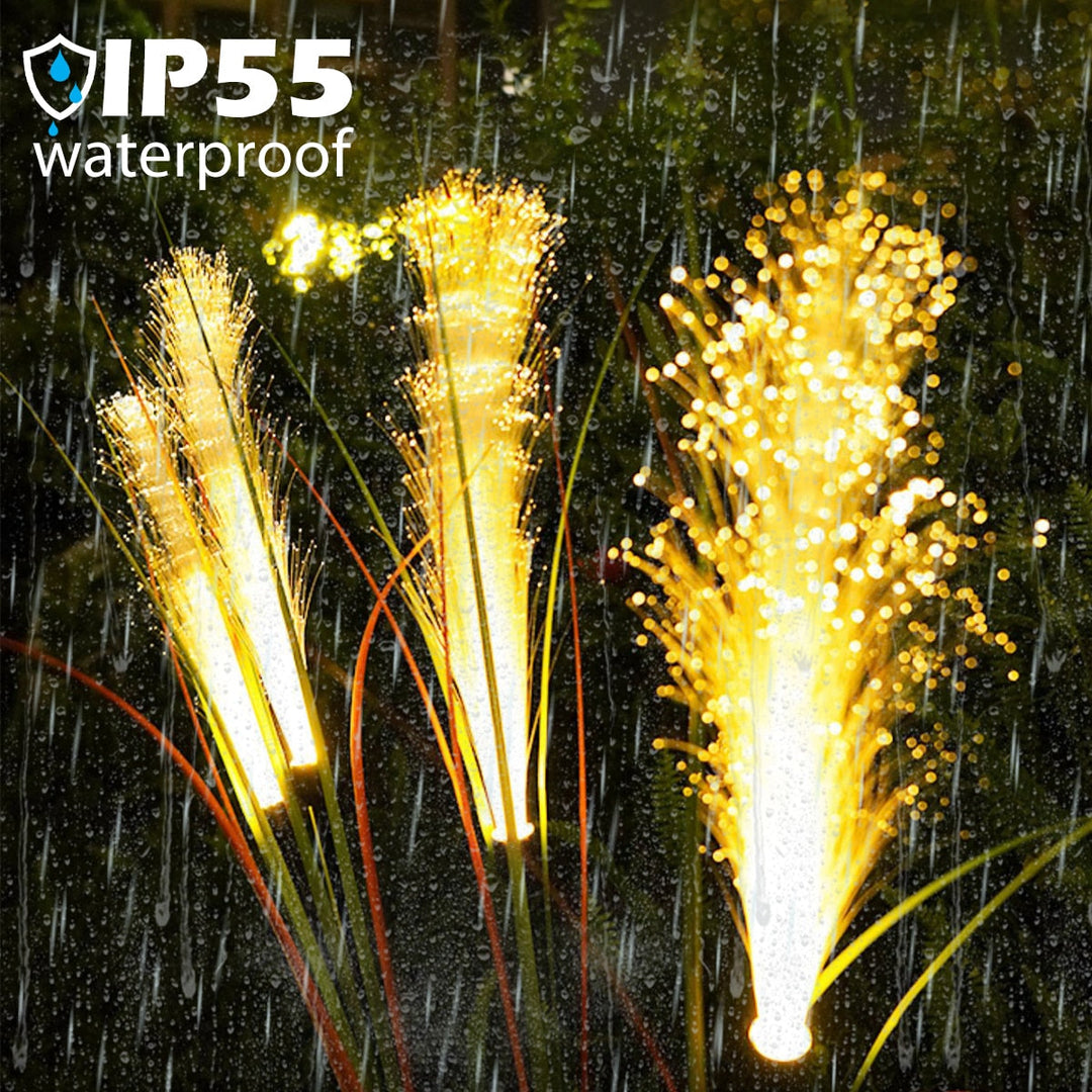Outdoor Solar Waterproof Reed Garden Lights | Stornfield