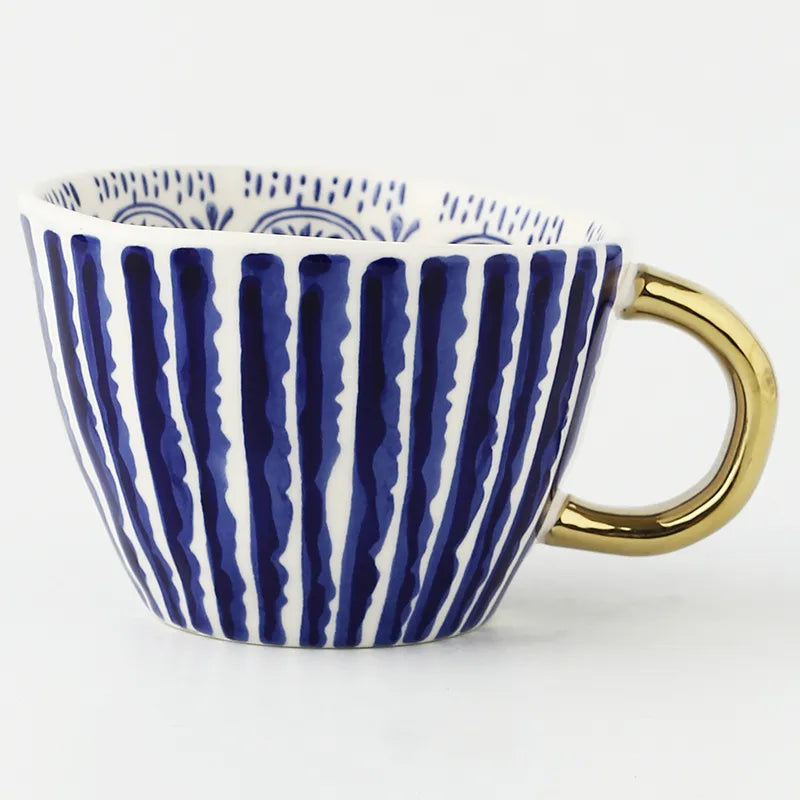 Stornfield | GeoMug Designer Bags & Mugs | Elegant Ceramics | Modern Geometric Patterns