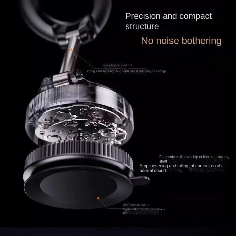 Magnetic Phone Holder | With Vacuum Suction Cup | 360° Adjustable | Stornfield