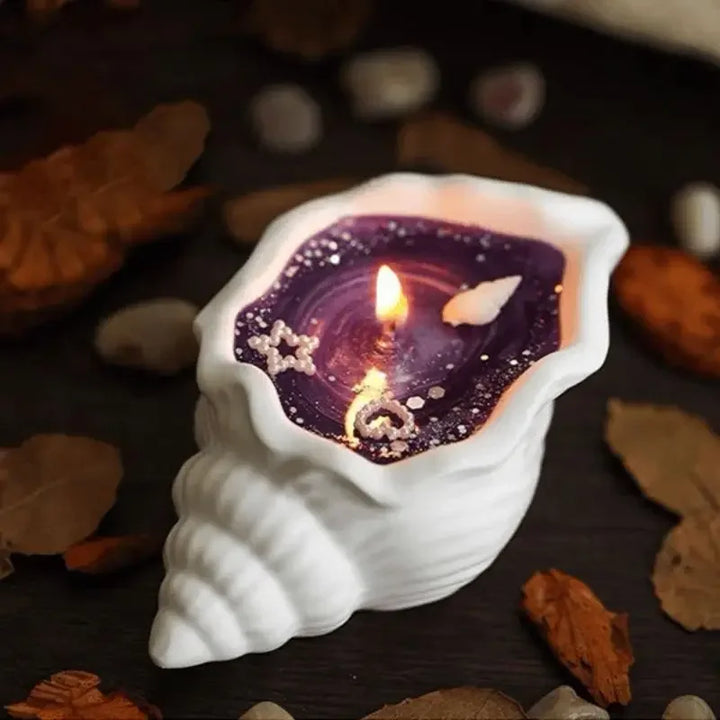 Handmade Sea Shell Starfish Aromatherapy Candle | Stornfield