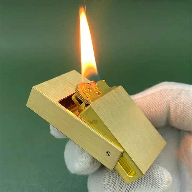 Timeless Brass Matchbox Handmade Kerosene Lighter | Stornfield