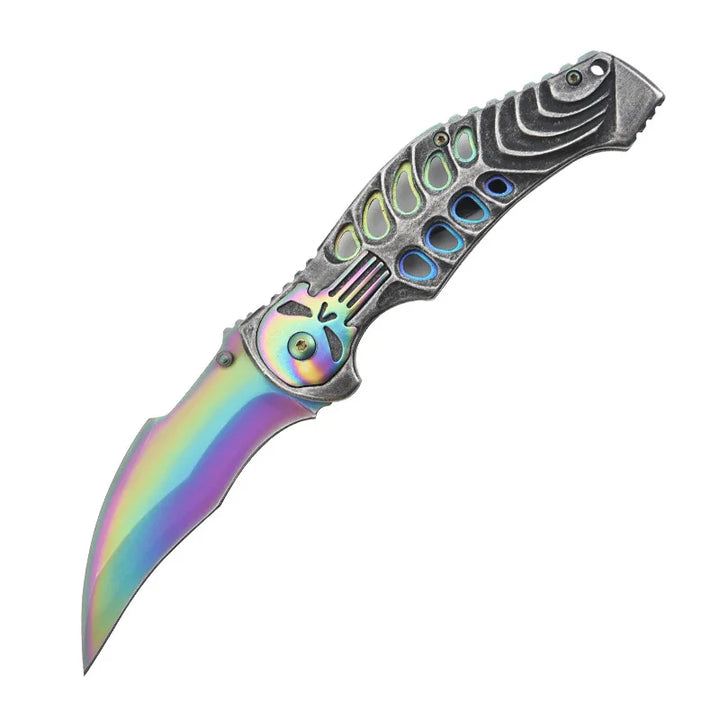 Tactical Nigh Skull Foldable Pocket Knife | Stornfield