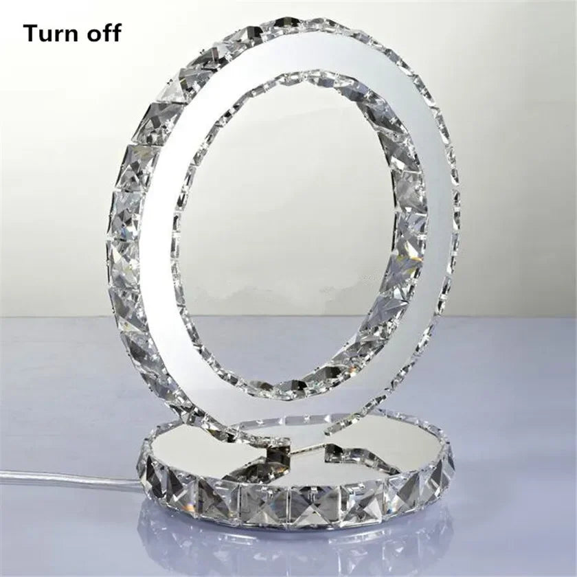 Stornfield | AmbientShine | Modern Crystal Table Lamp