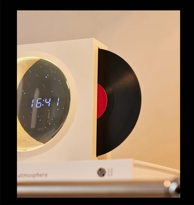 Lunar Tune Wireless Speaker Clock | Stornfield