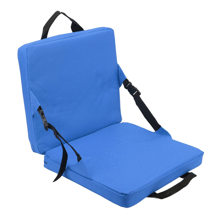 Stornfield | SITPURE Folding chair with backrest | Padded seat cushion | Compact & Comfortable for stadium, beach & park