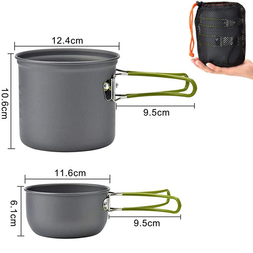 Camping Travel Cookware Kit | Stornfield